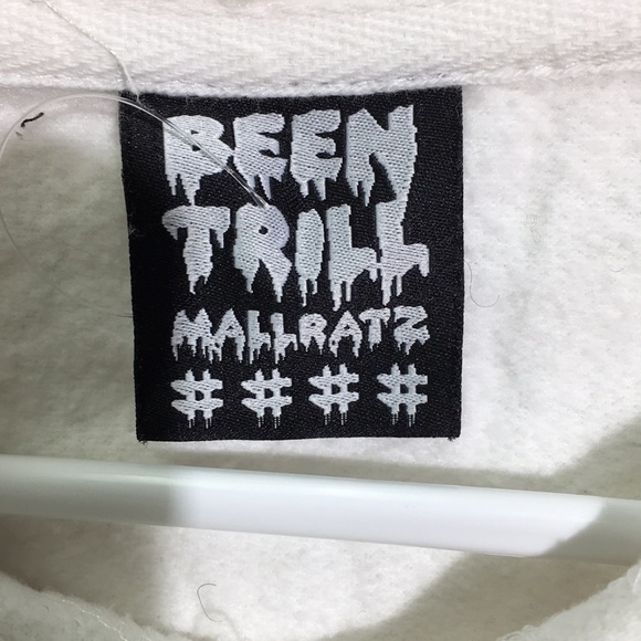 Been Trill Cropped Hoodie Size L - Picture 2 of 4